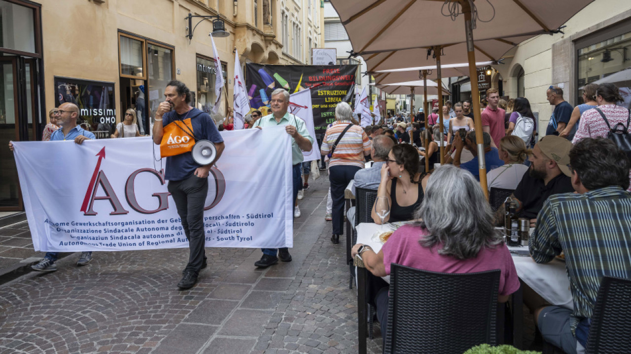 Manifestazione Ago Dipendenti pubblici intercomparto