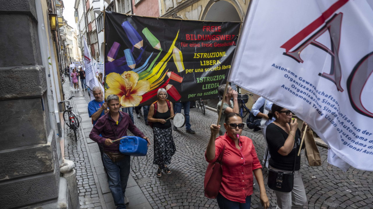 Manifestazione Ago Dipendenti pubblici intercomparto