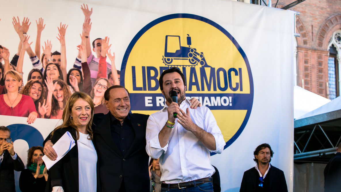 Meloni, Berlusconi, Salvini