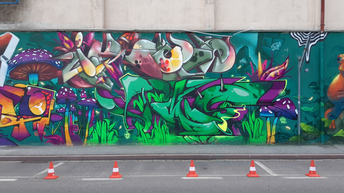 Graffiti jam, Bolzano