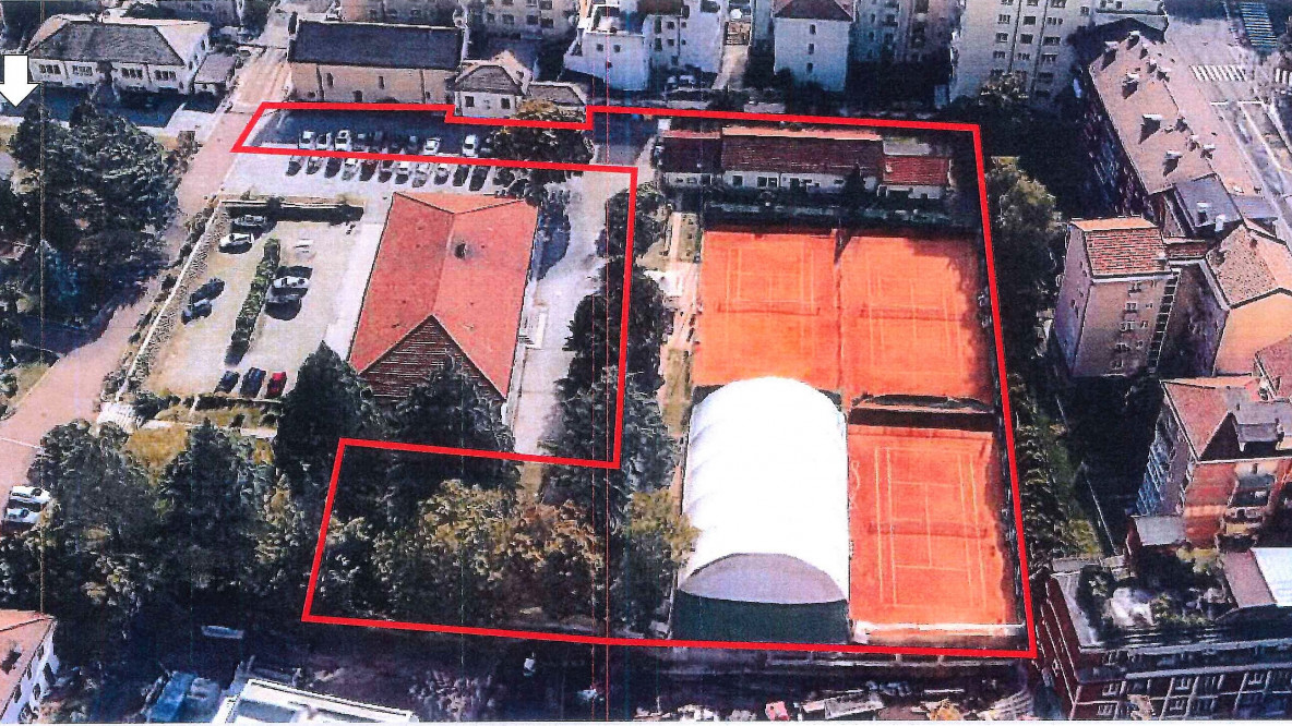 Campi da tennis militari in viale Druso