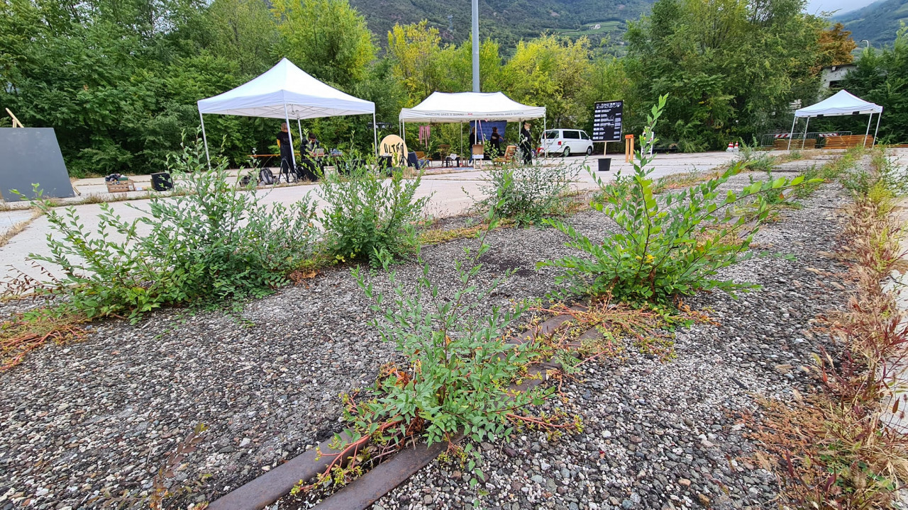 parcheggio RoLa Siberia, Piani, Areale ferroviario di Bolzano