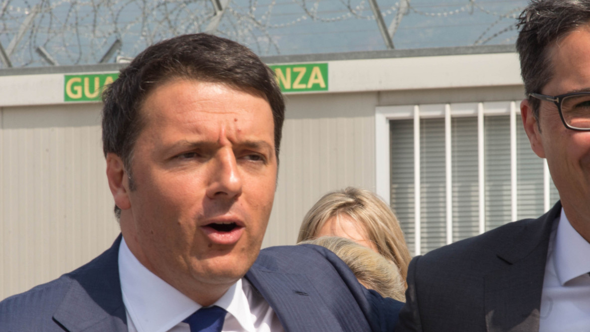 Matteo Renzi in Bozen
