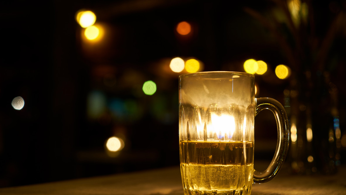 birra, notte, alcool