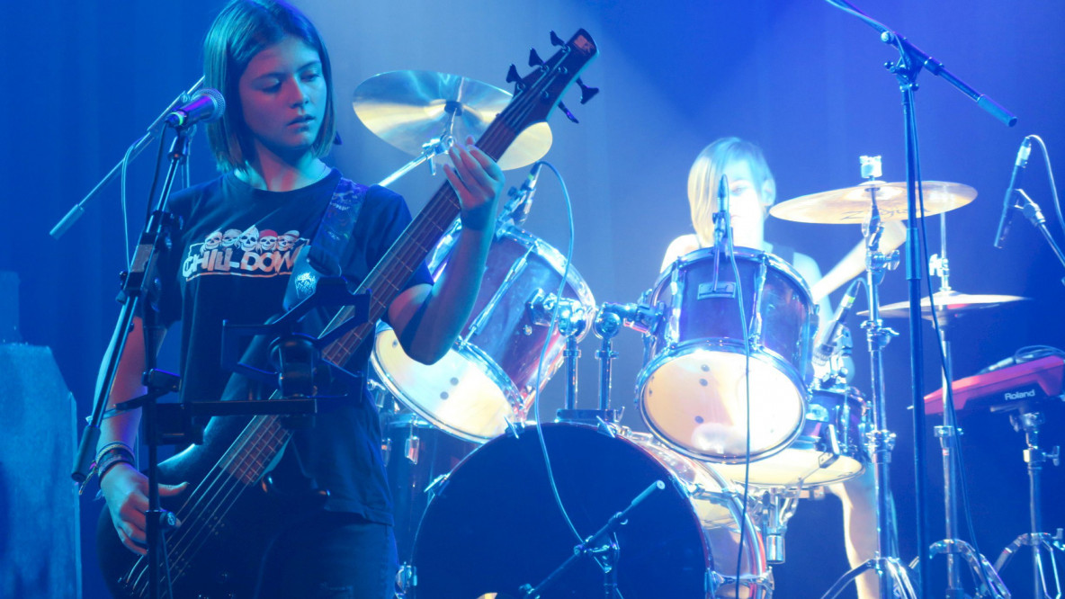 Eine der vier Bands, die 2019 an „Don't Kill Local Music” teilgenommen haben: Die junge Ahrntaler Band Chill Down.