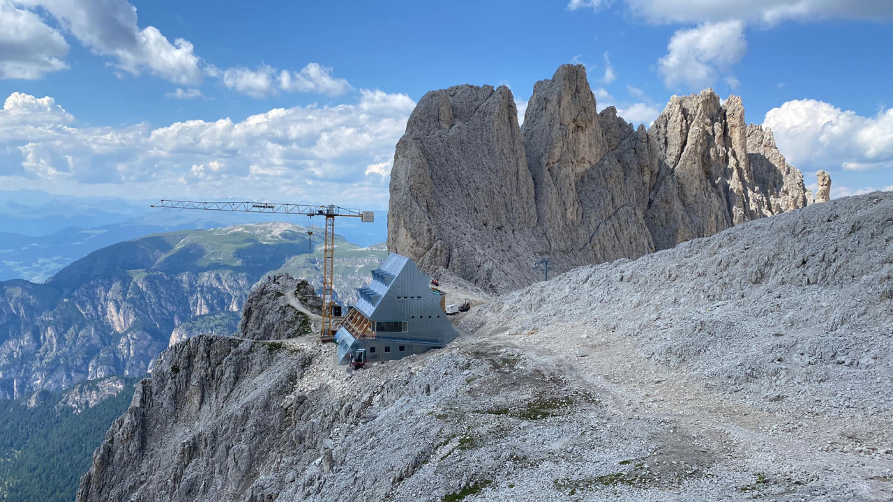 Rifugio Passo Santner, Catinaccio, Rosengarten