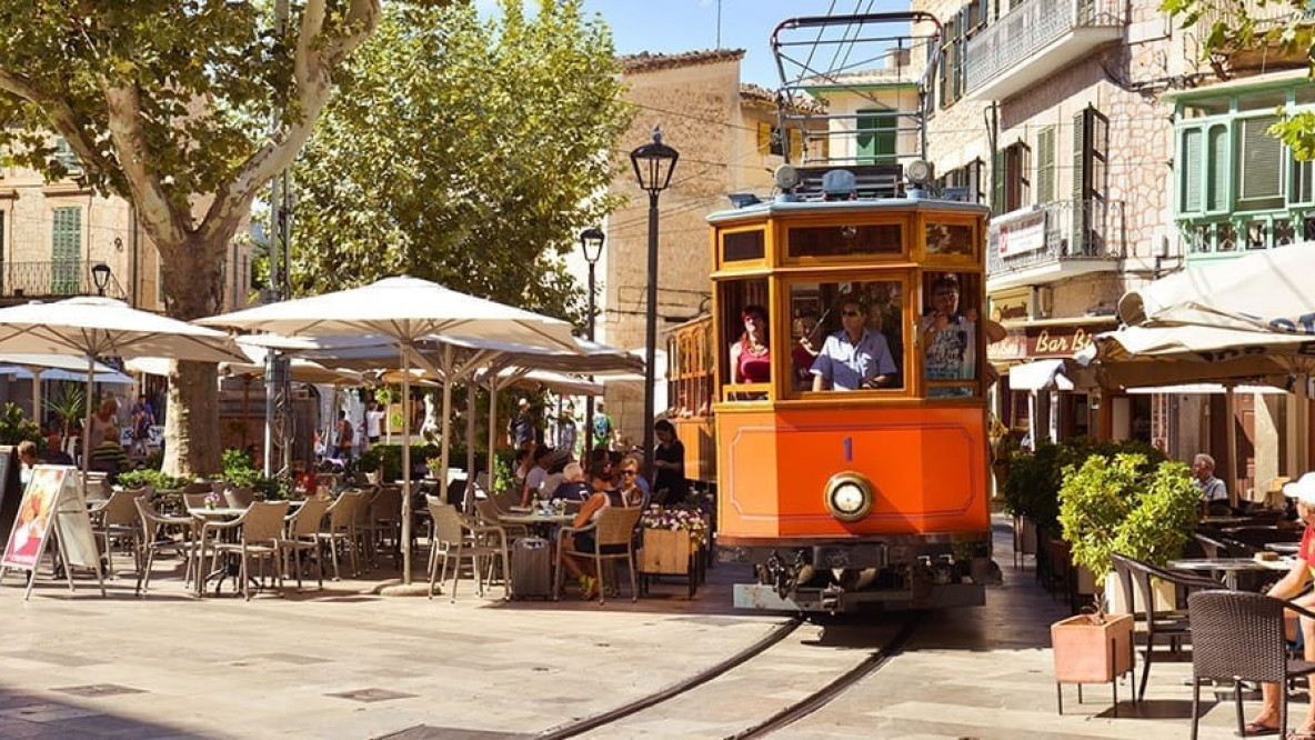 Tren De Soller (Palma di Maiorca), tram