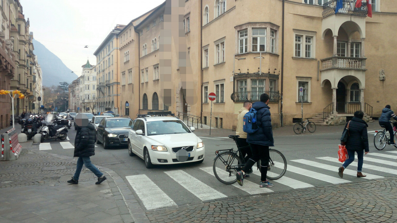 via Cassa di risparmio, via Museo, Bolzano