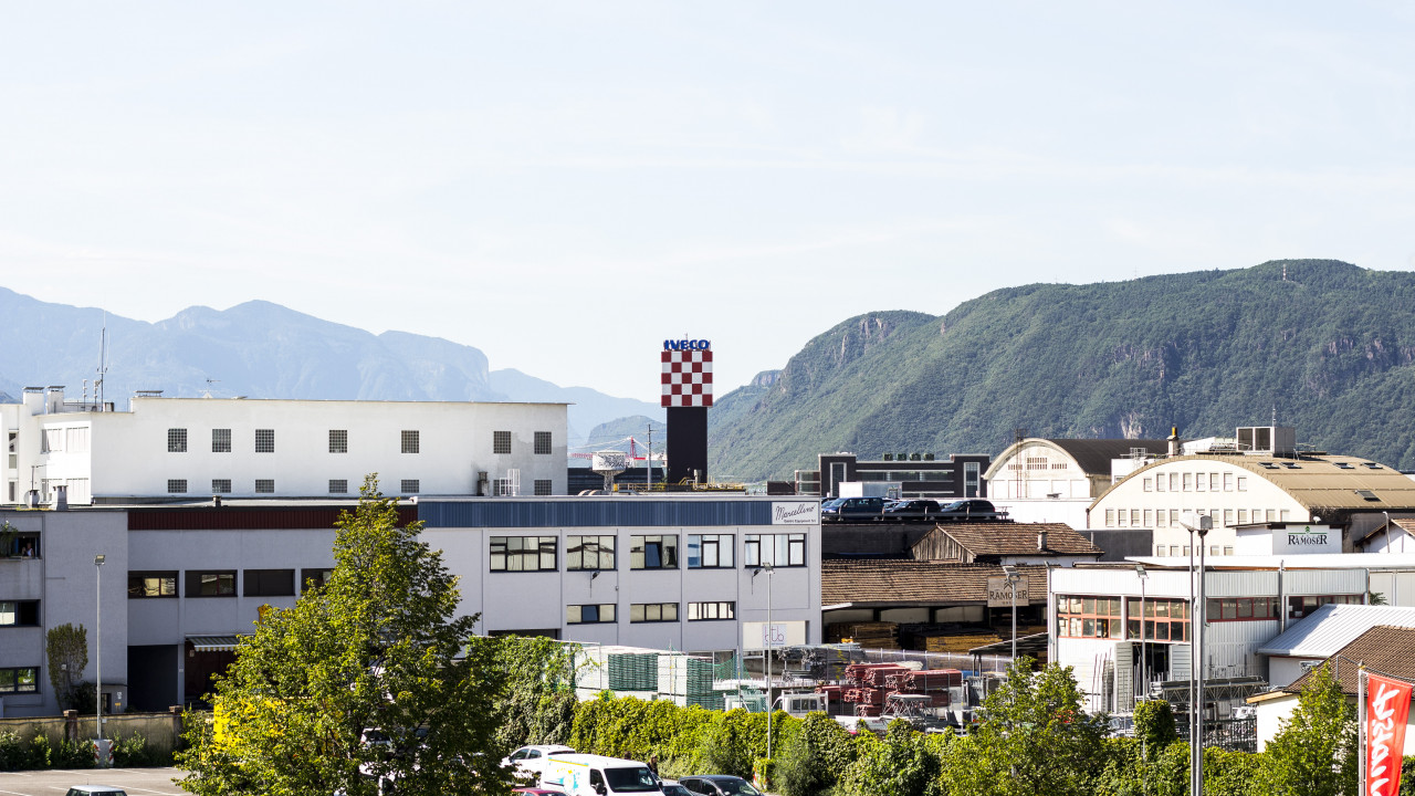 Panorama Industriezone Bozen