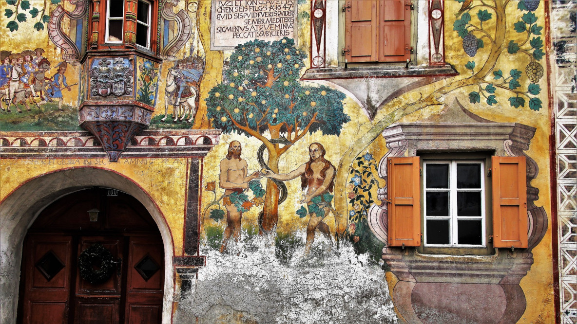 Freske Adam-Eva
