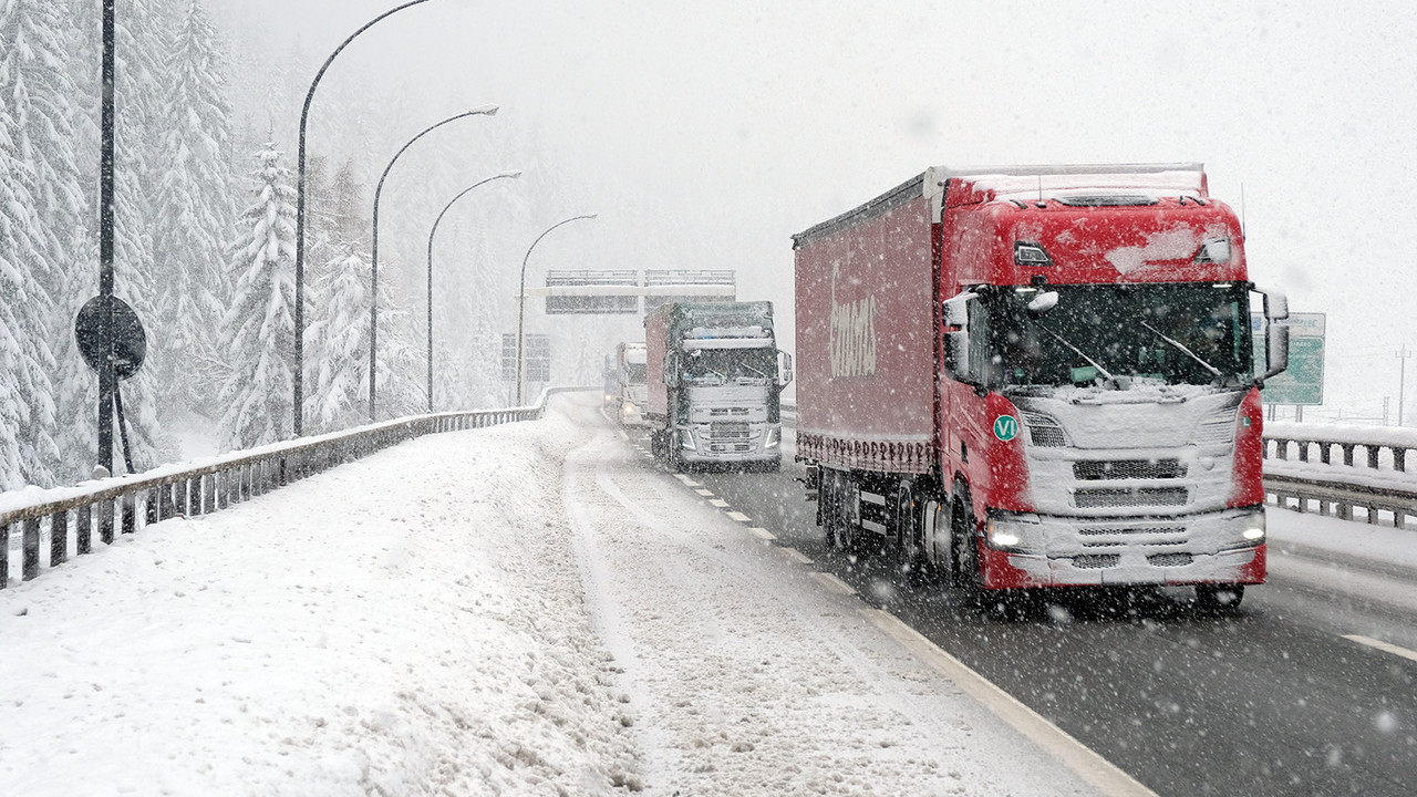A22, Autobrennero, nevicata
