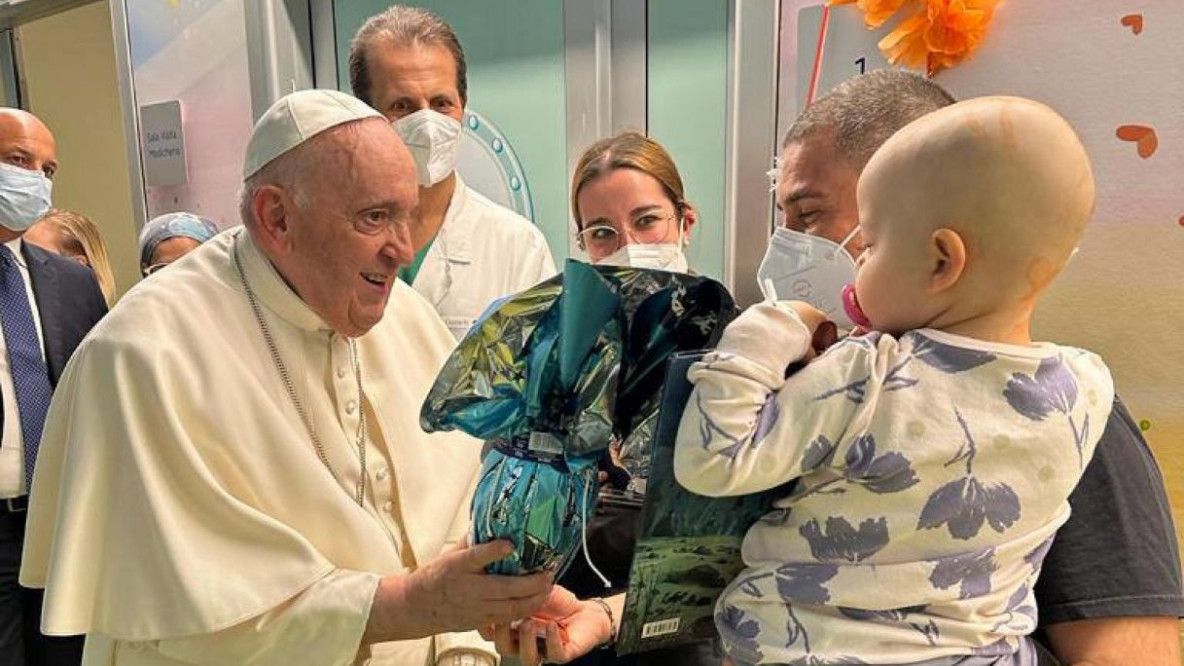 Papa Francesco ospedale Gemelli