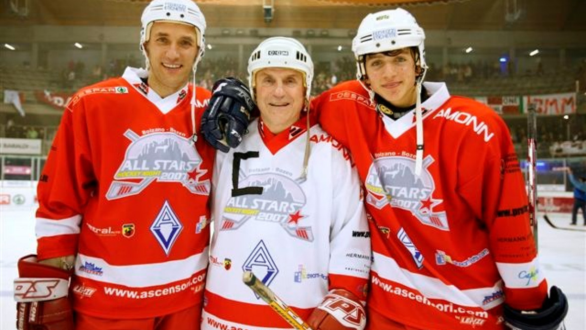 Martin, Jaroslav e Ian Pavlu Hockey Bolzano