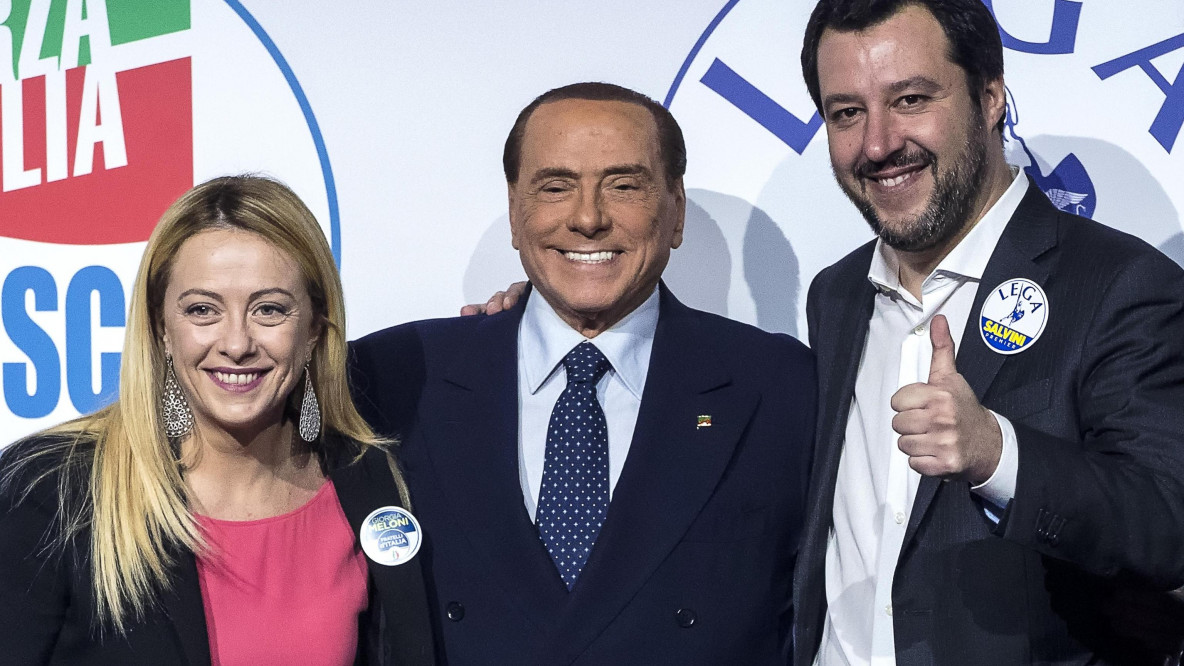 Salvini, Meloni & Berlusconi