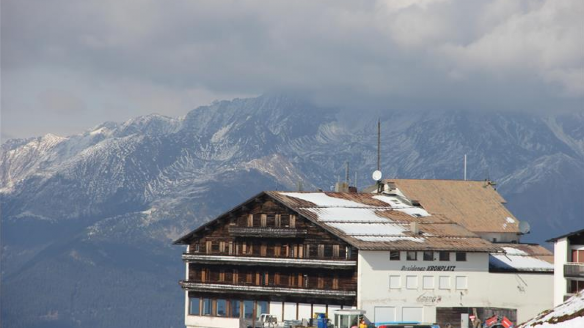 Die alte Bergstation am Kronplatz