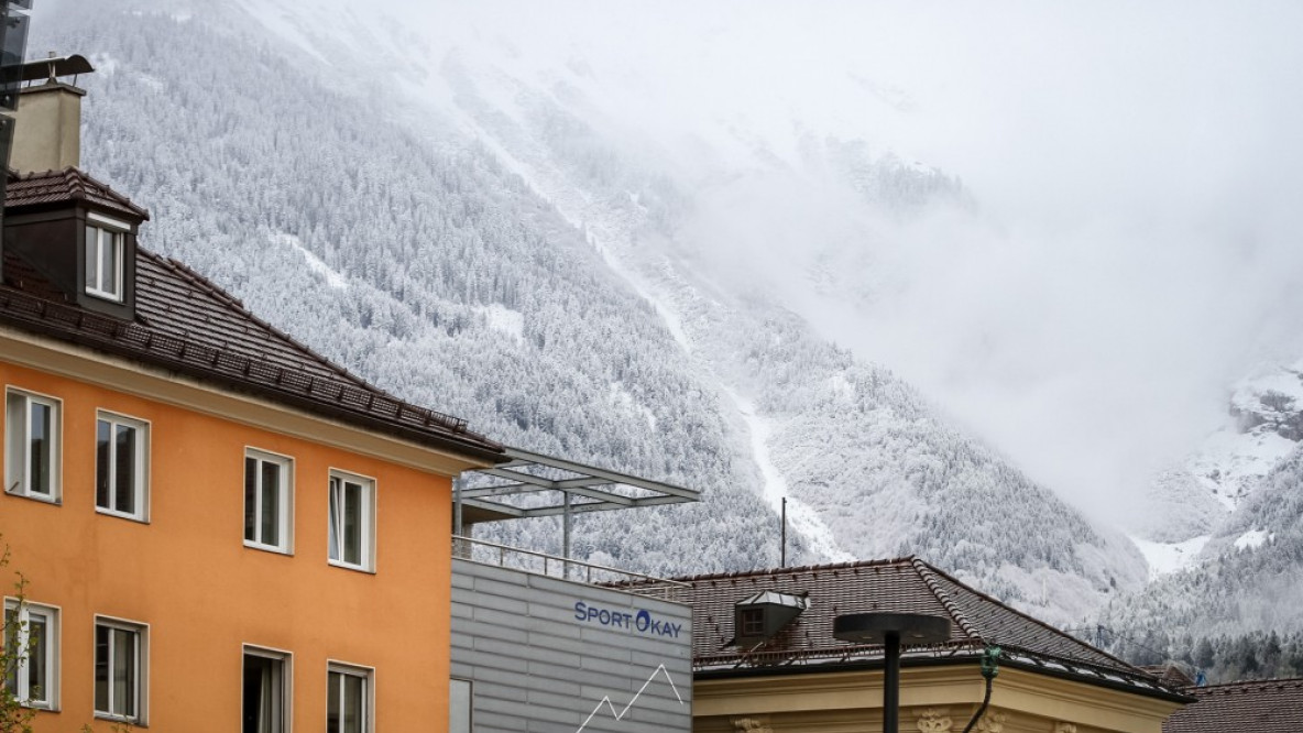Schnee in Innsbruck