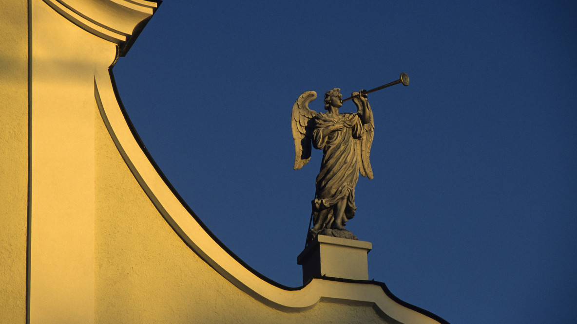 Engel der Pfarrkirche in Innichen