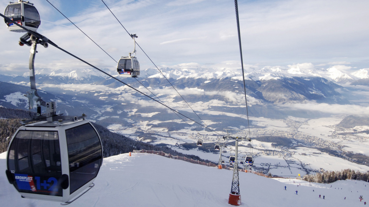 Skifahren am Kronplatz