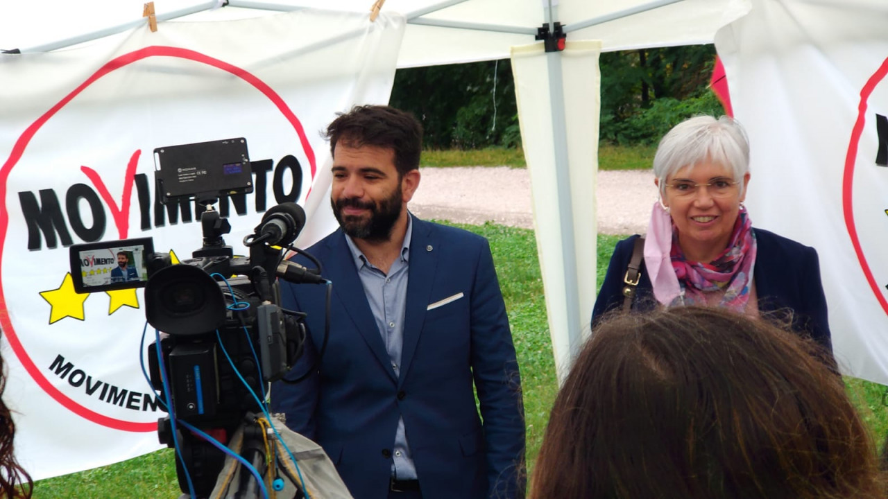 Maria Teresa Fortini, Angelo Rizzo, M5s, 5 stelle, comunali, Bolzano, Bozen