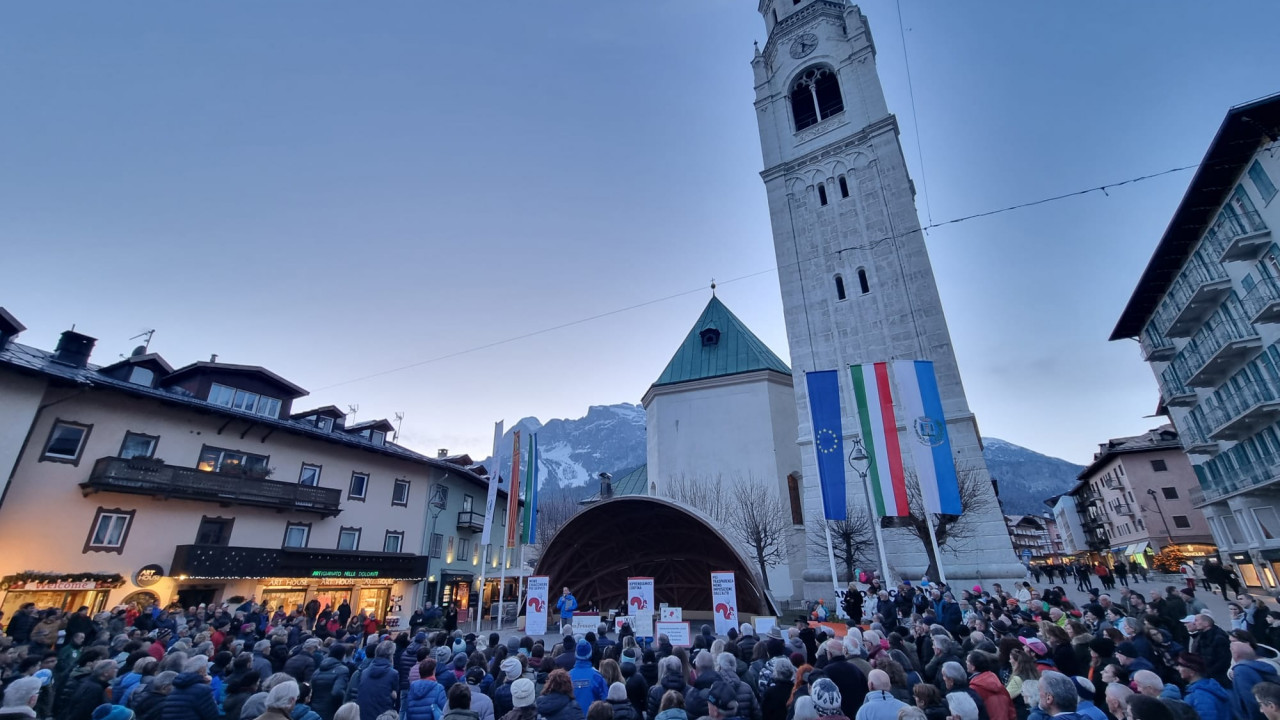 Manifestazione Riprendiamoci Cortina 18.3.2023