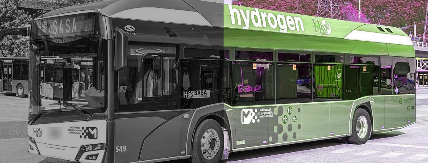 Idrogeno grigio o verde per i bus H2 di Sasa?