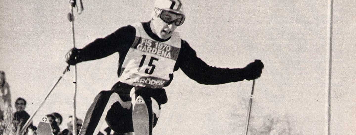 Gustav Thöni 1970 Ski-WM Gröden