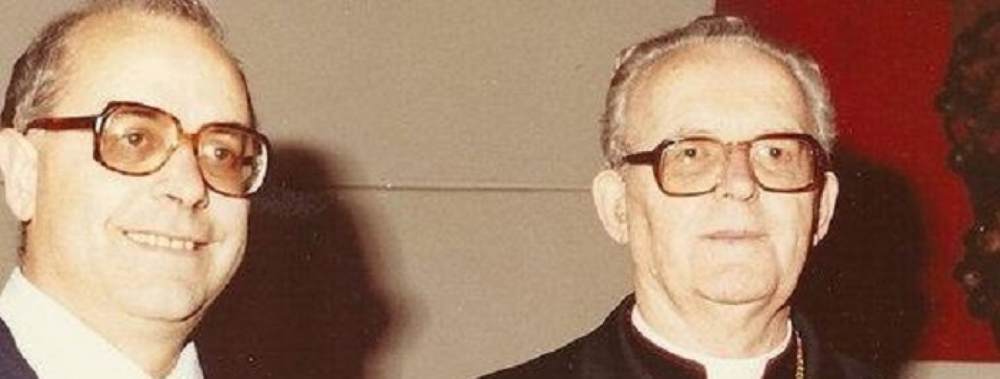 Don Giuseppe Rauzi e il Vescovo Gargitter
