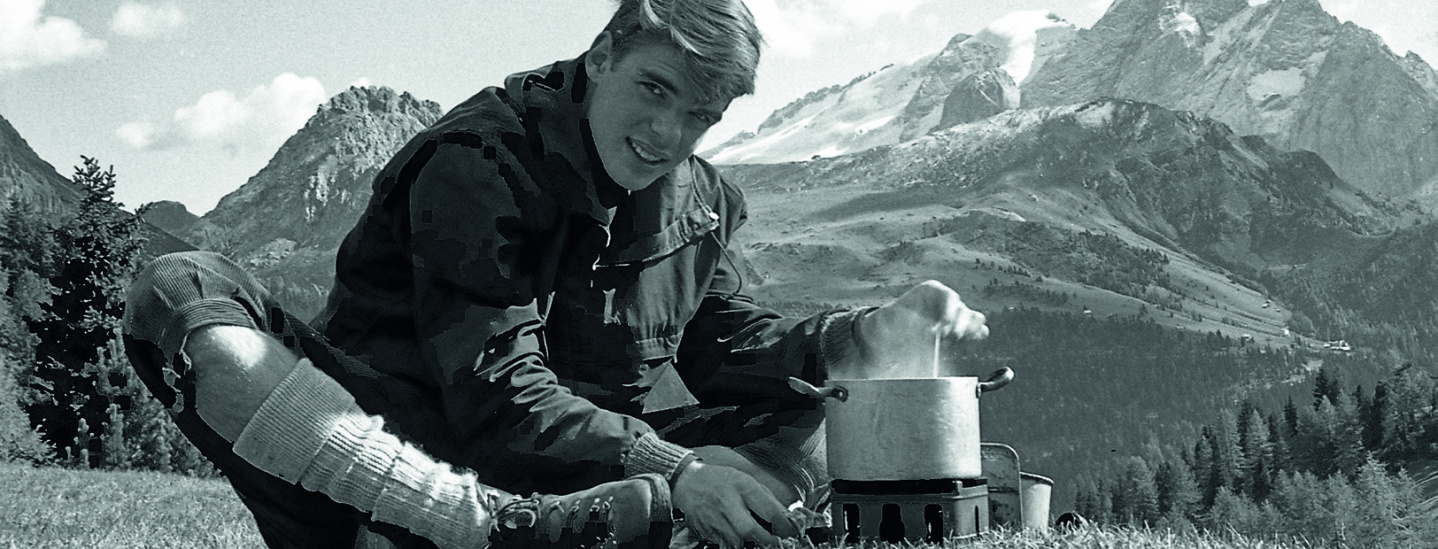 Kochen in den Bergen, 1959