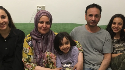 Aref e alcuni membri della sua famiglia Aref e alcuni membri della sua famiglia