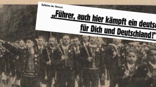 Salurner in Innsbruck – Schlagzeile 16. Mai 1944