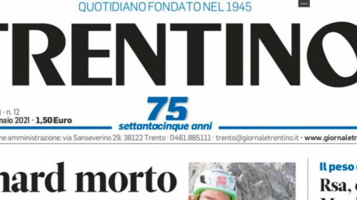 Trentino, Sie, giornale