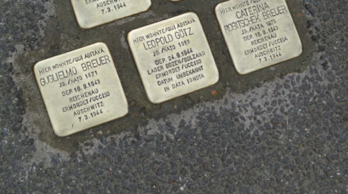 Stolpersteine in Meran Stolpersteine in Meran