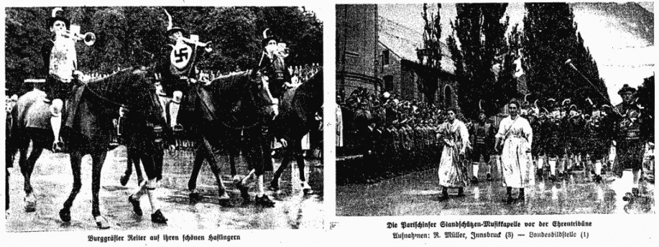 3. Juli 1944 Südtiroler beim Landesschießen