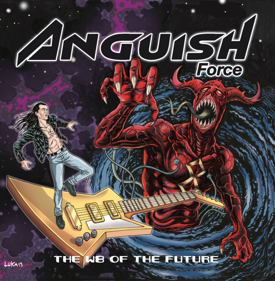 Die Last der Zukunft: Anguish Force aus Atzwand veröffentlichen mit „The W8 Of The Future” ihr bislang achtes Album.