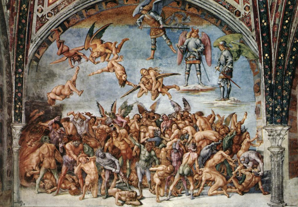 Apocalisse, Luca Signorelli, Duomo di Orvieto