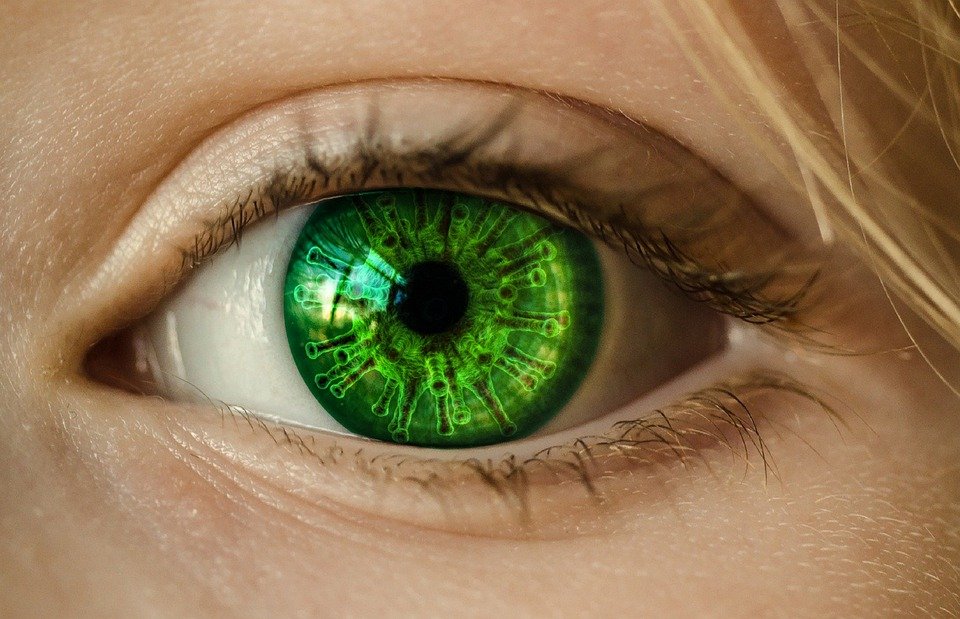 green eyes