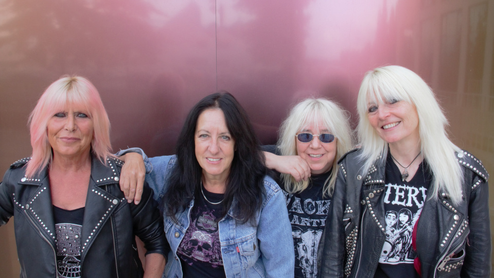 Beschließen ihre aktuelle Europatour mit einem Gig in Landeck: Die britische Band Girlschool verbindet seit jeher Metal, Hardrock und Rock'n'Roll.