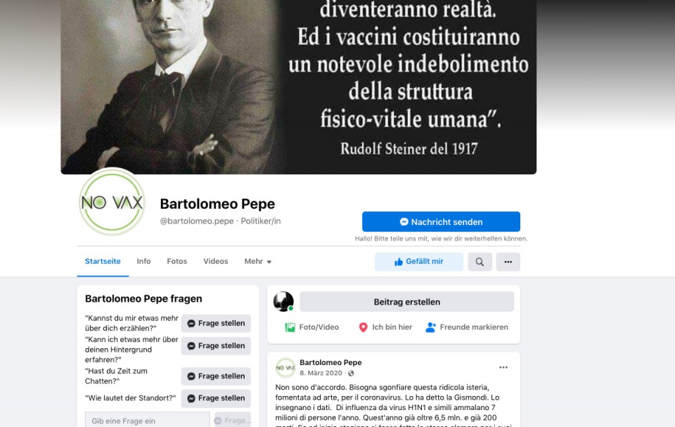 Pepe Facebook