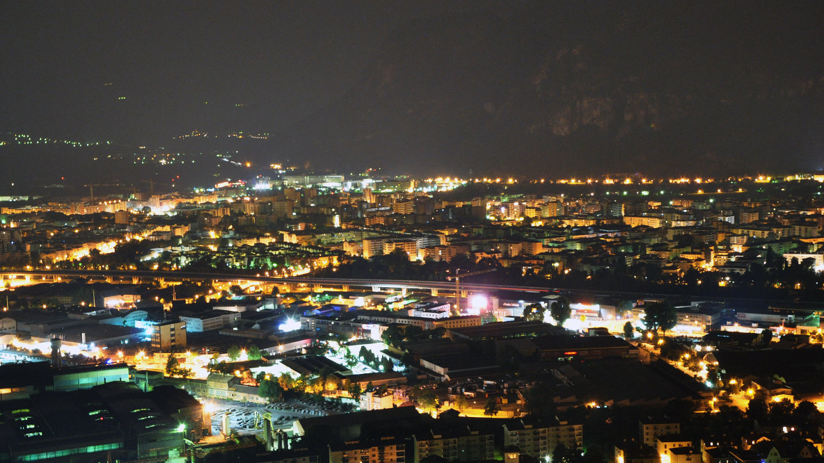 Bolzano inquinamento luminoso